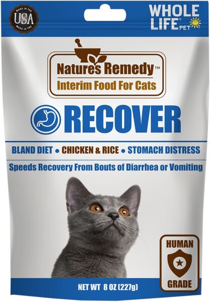 Whole Life Natures Remedy Recover Interim Stomach Distress Cat Food， 8-oz bag