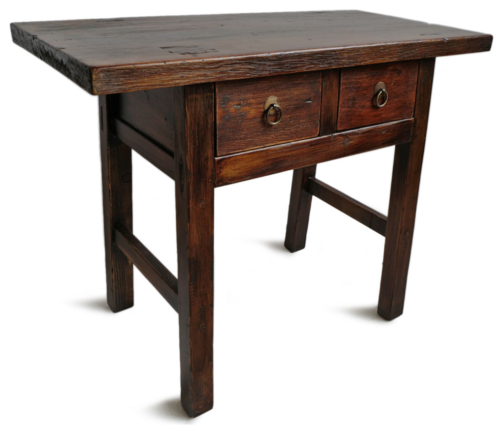 Consigned Farm Console Side Table   Rustic   Console Tables   by Design Mix Furniture  Houzz