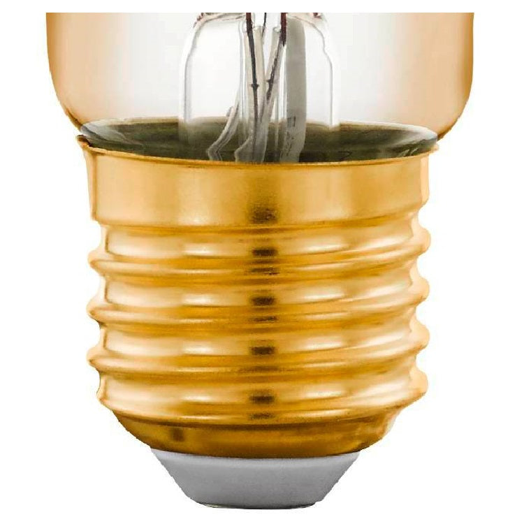 EGLO 12243 Zigbee Smart Tuneable LED 5.5W Globe G80 E27 ES Amber Spiral Filament Lamp 400lm 2200k-6500k