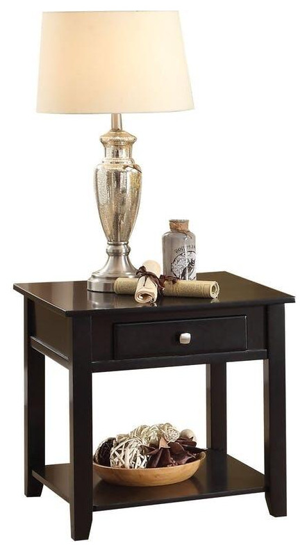 ACME Malachi End Table   Transitional   Side Tables And End Tables   by HedgeApple  Houzz