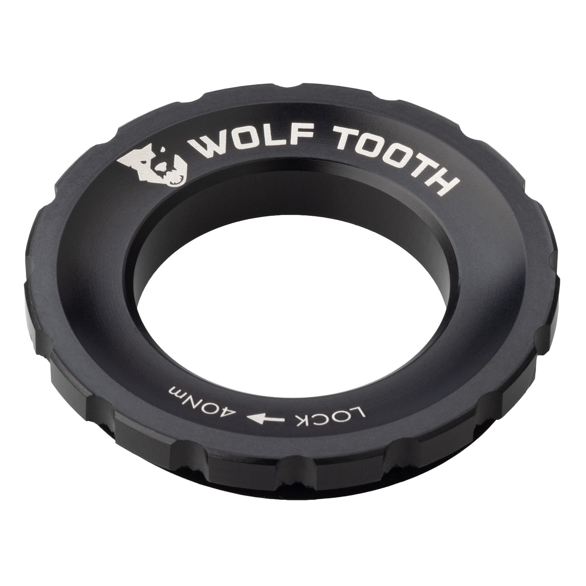 Wolf Tooth Components Centerlock Rotor Lockring - Black