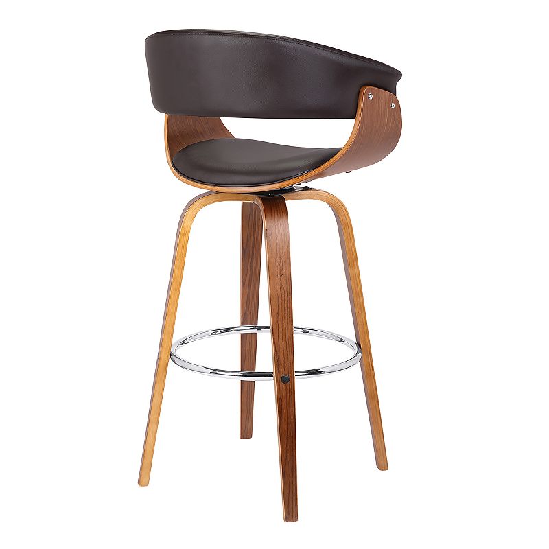 Armen Living Julyssa Swivel Counter Stool