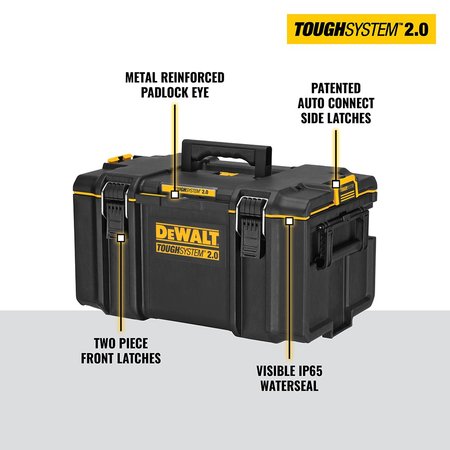 DW-DWST08300 Toughsystem 2.0 Tool Box DS300 Large