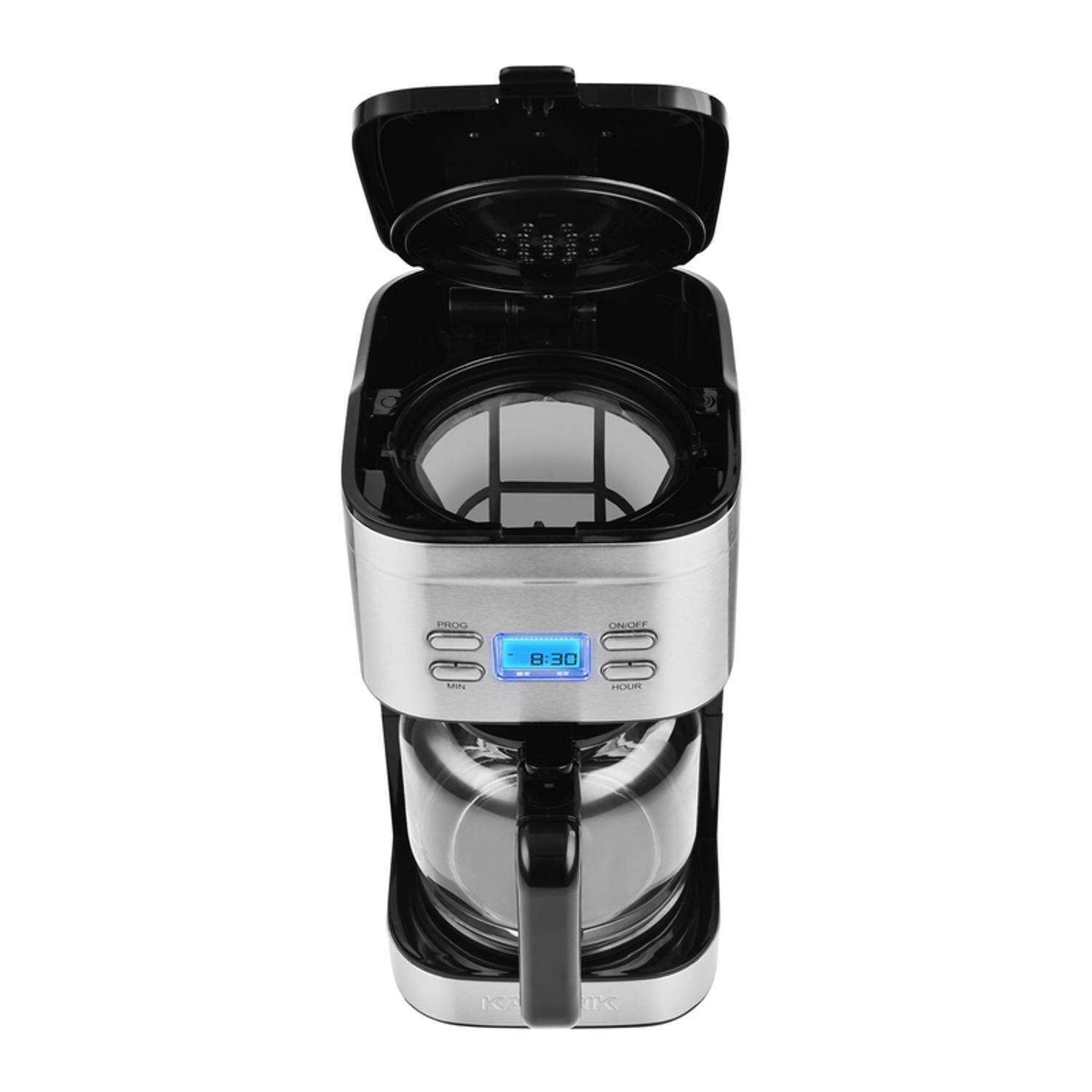 Kalorik 2.84 L Silver Coffee Maker