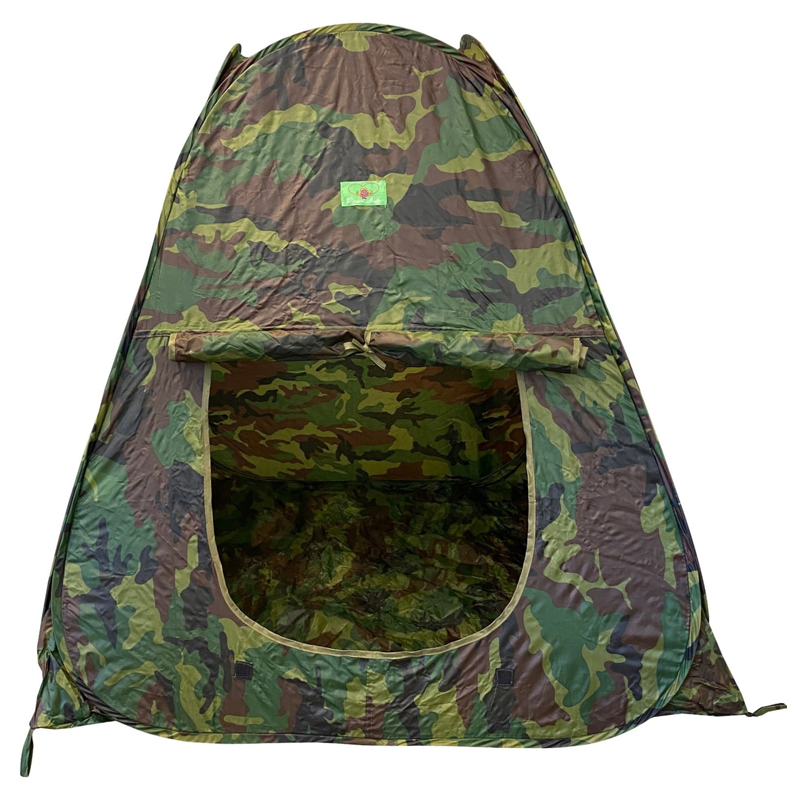 Vokodo Kids Pop Up Tent Folding Camouflage Indoor Outdoor Great Camping Hunting Pretend Play Activity Army Playhouse Tunnel Imagination Creative Learning Toys Perfect For Children Boys Girls Toddlers