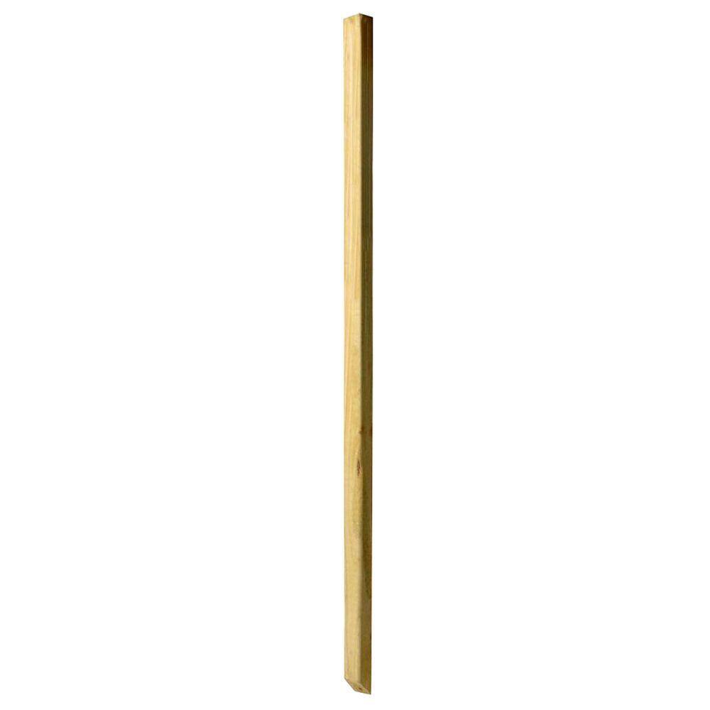 ProWood 42 in. x 2 in. Pressure-Treated Southern Yellow Pine Wood Beveled 1-End Baluster 430400