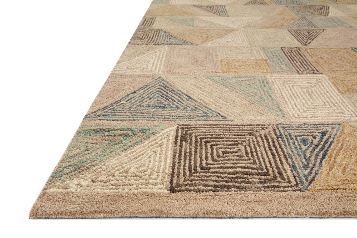 Berkeley Hooked Apricot / Multi Rug