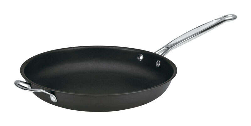 Cuisinart Chefs Classic Anodized Aluminum Skillet 14 in. Black