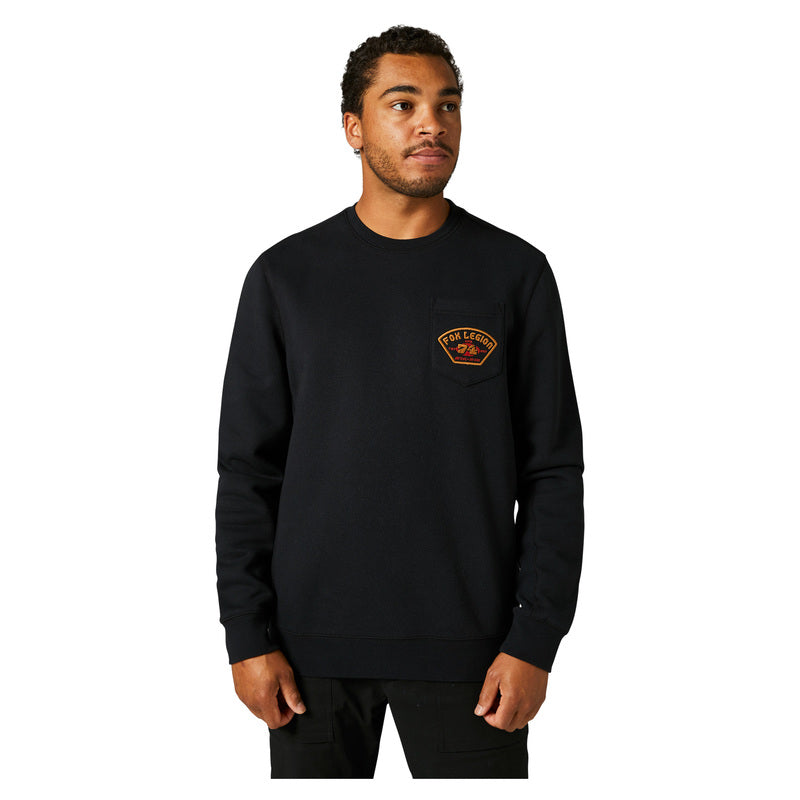 Fox Racing At Bay Crew Fleece - Black