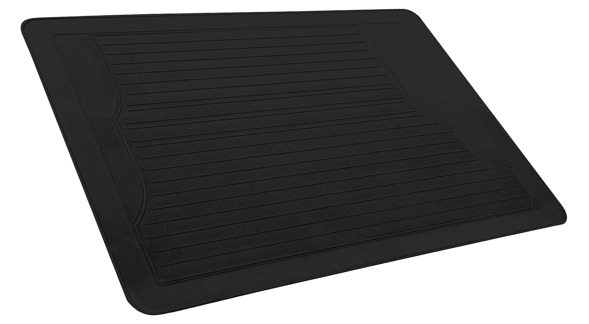 Auto Drive 1PC Car Floor Mat Cargo Utility Black - Universal Fit， AD071717B