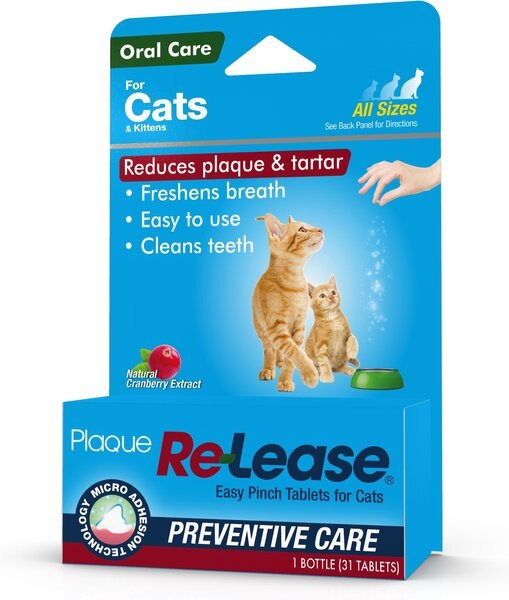 Ramard Plaque Re-Lease Dental Health Cat Supplement， 31 count