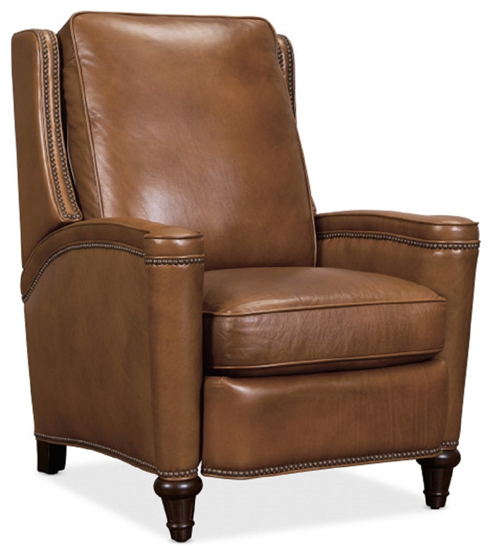 Hooker Furniture Rylea Manual Push Back Recliner   Traditional   Recliner Chairs   by Homesquare  Houzz