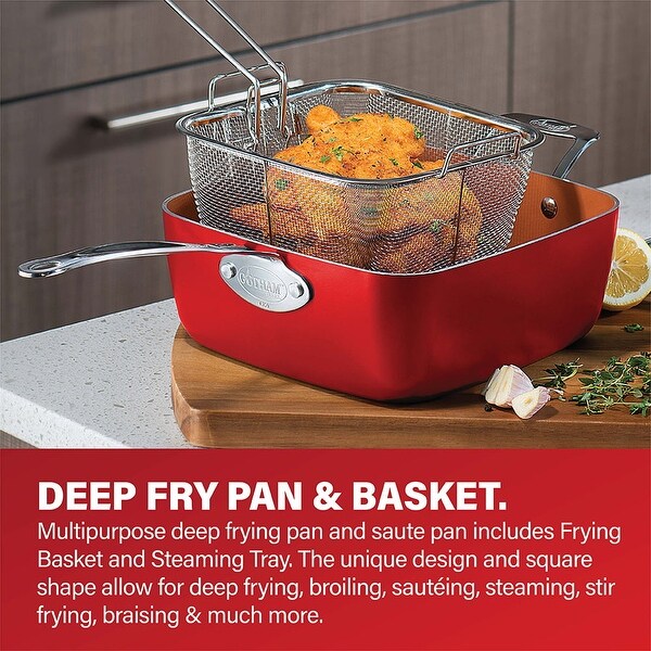 20 Piece Pots and Pans Set， Nonstick Ceramic Coating Cookware and Bakeware Set