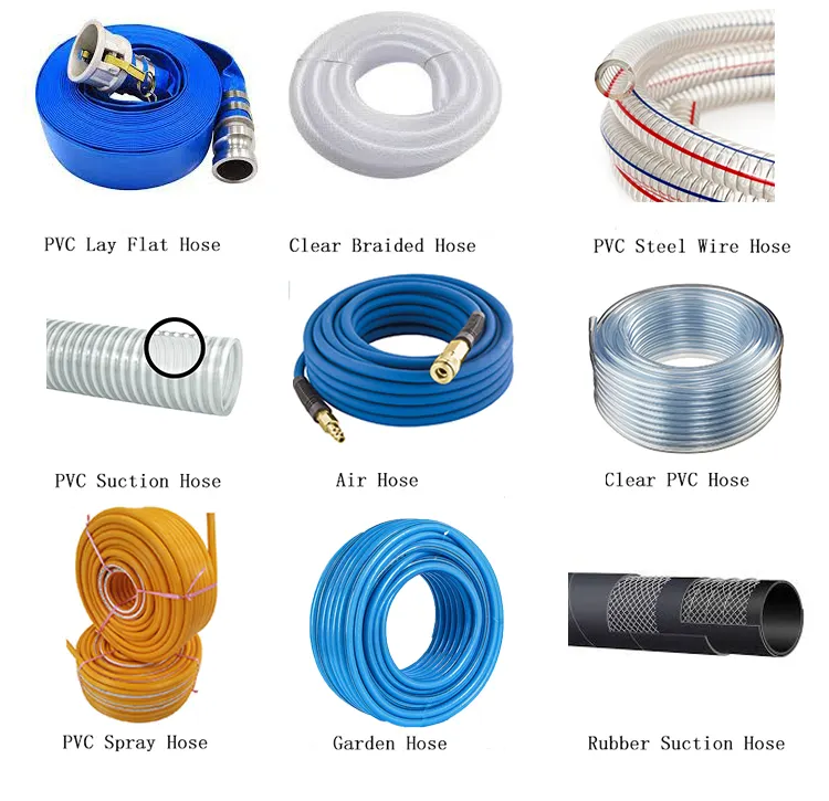 China Supply Wholesale Food Grade Water Suction PVC Steel Spring Hose