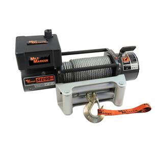 MILE MARKER 9500 lb. Capacity SEC9.5 SUV and Truck Winch with Cable and Remote 76-50246BW