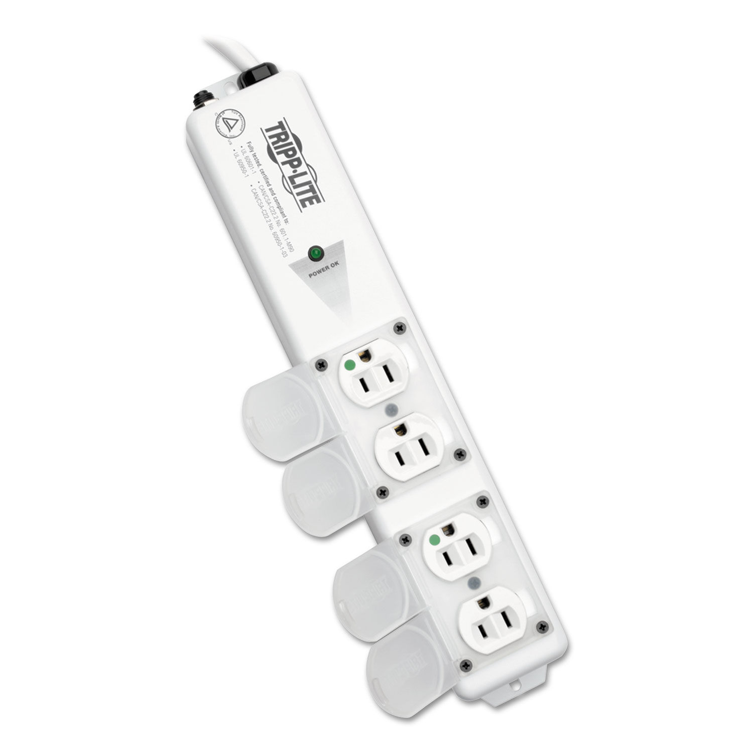 Medical-Grade Power Strip for Patient-Care Vicinity by Tripp Lite TRPPS406HGULTRA