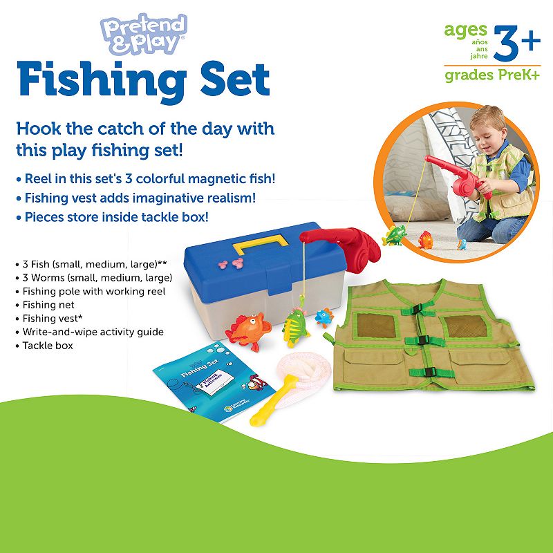 Learning Resources Play and Pretend Fishing Set