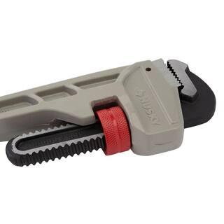 Husky 18 in. Aluminum Pipe Wrench with 2 in. Jaw Capacity WG-40A-18AL