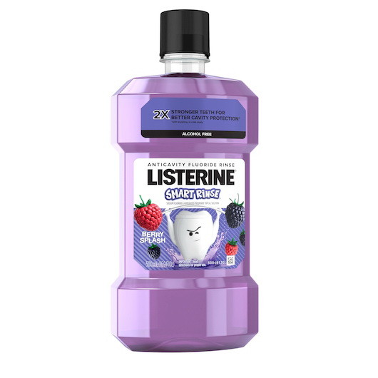 Listerine Smart Rinse Berry Splash  500 Milileter ...