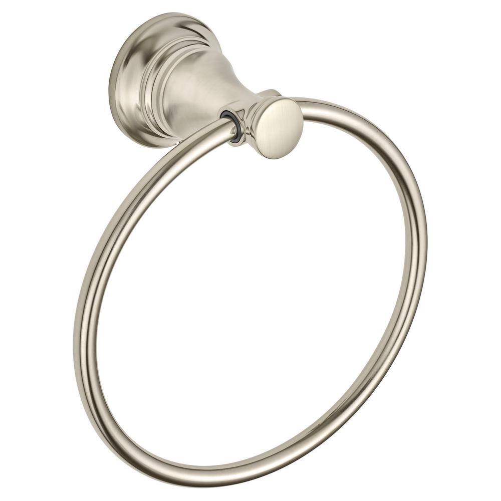 American Standard Delancey Towel Ring in Brushed Nickel 7052190.295