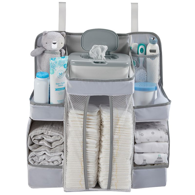 LA Baby Diaper Caddy and Nursery Organizer