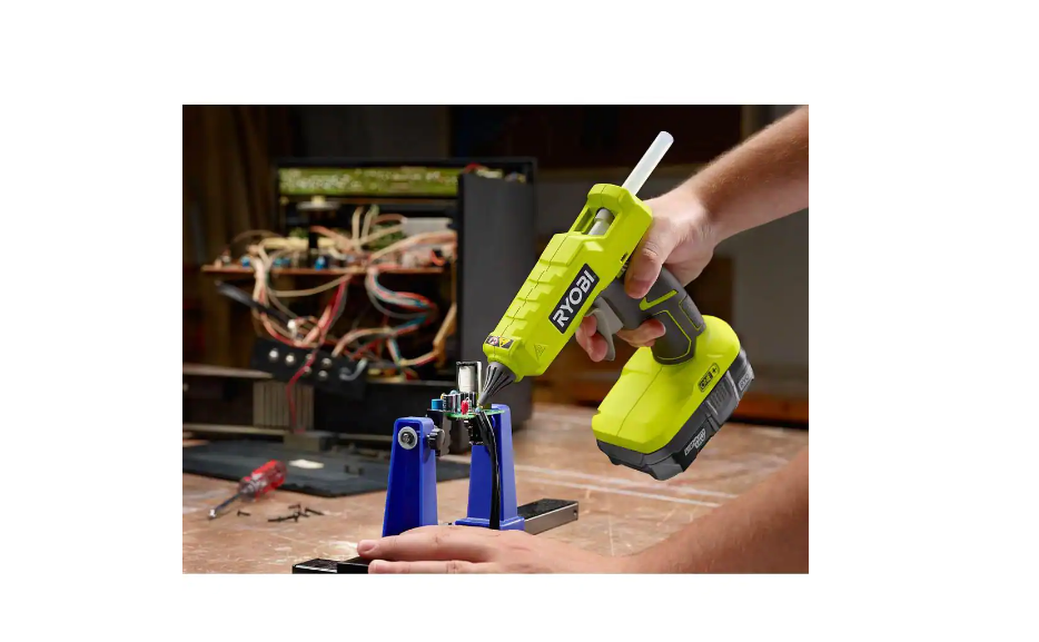 RYOBI PCL1401K2N ONE+ 18V Cordless 4-Tool Hobby Compact Kit with (2) 1.5 Ah Batteries and Charger