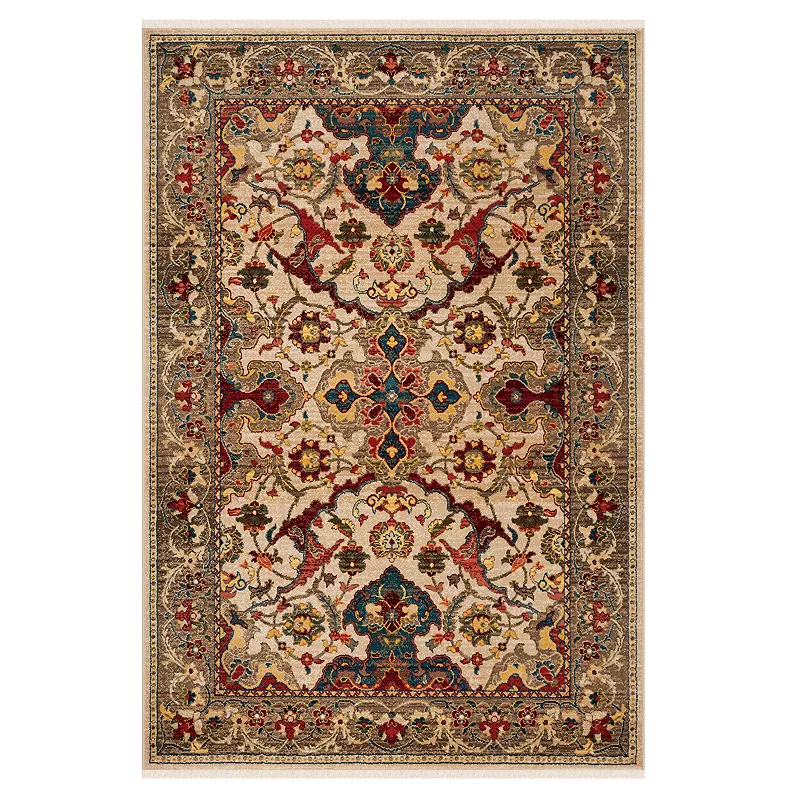 Safavieh Kashan Lauren Floral Framed Rug