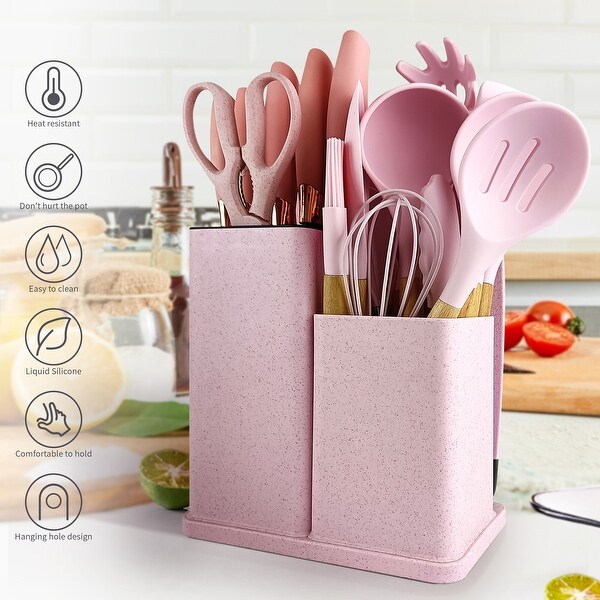 19-piece Non-stick Silicone Assorted Kitchen Utensil Set