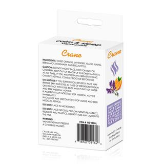 Crane Universal Vapor Pads for Droplets (EE-5302) Warm Mist (EE-5202) and Corded Inhaler (EE-5955) - Lavender Orange HS-1950L