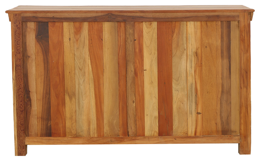 Henry 3 door Accent Cabinet Reclaimed Wood   Modern   Accent Chests And Cabinets   by Modon  Houzz