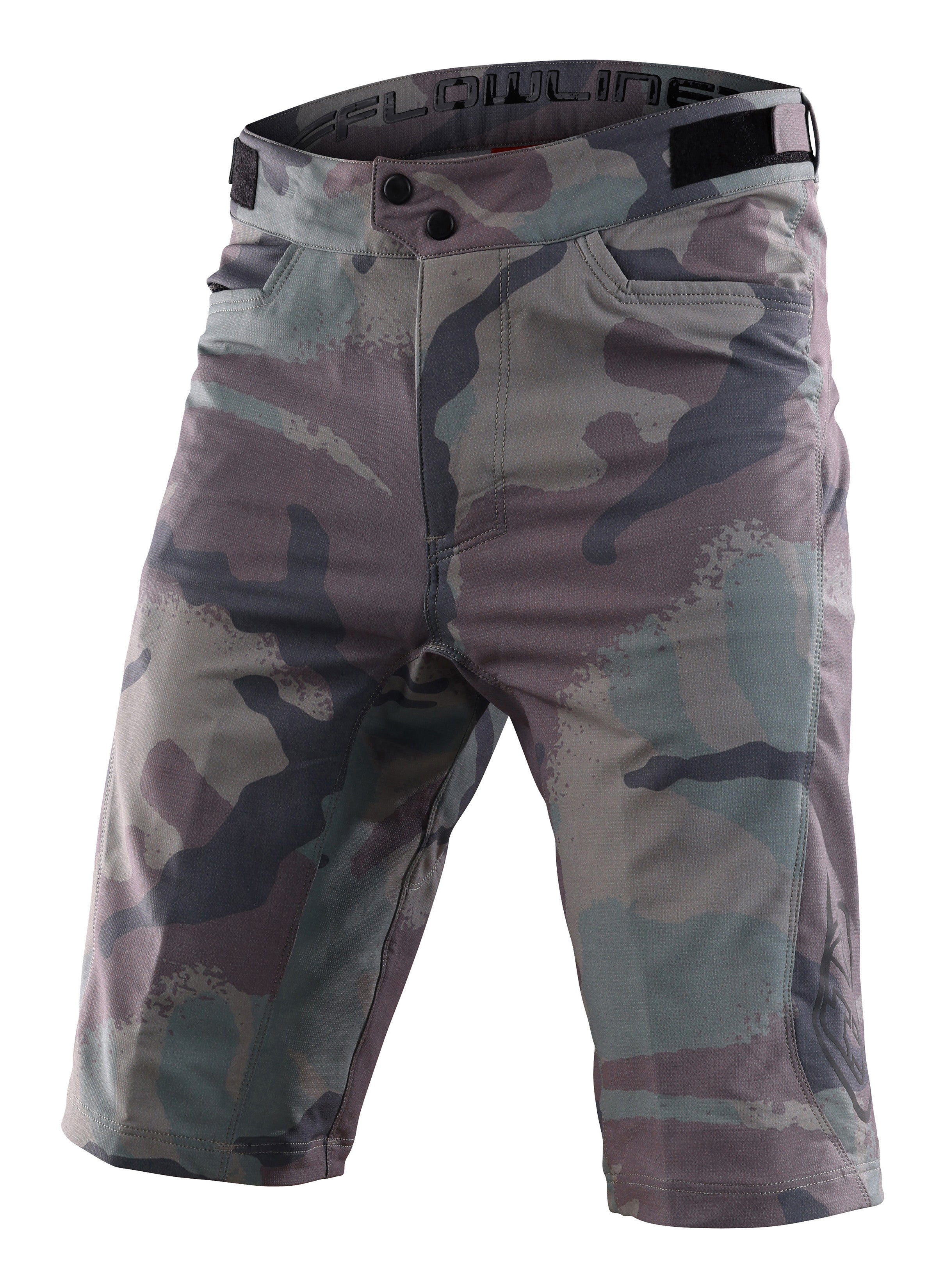Troy Lee Designs Flowline MTB Short Shell - Camo - Woodland