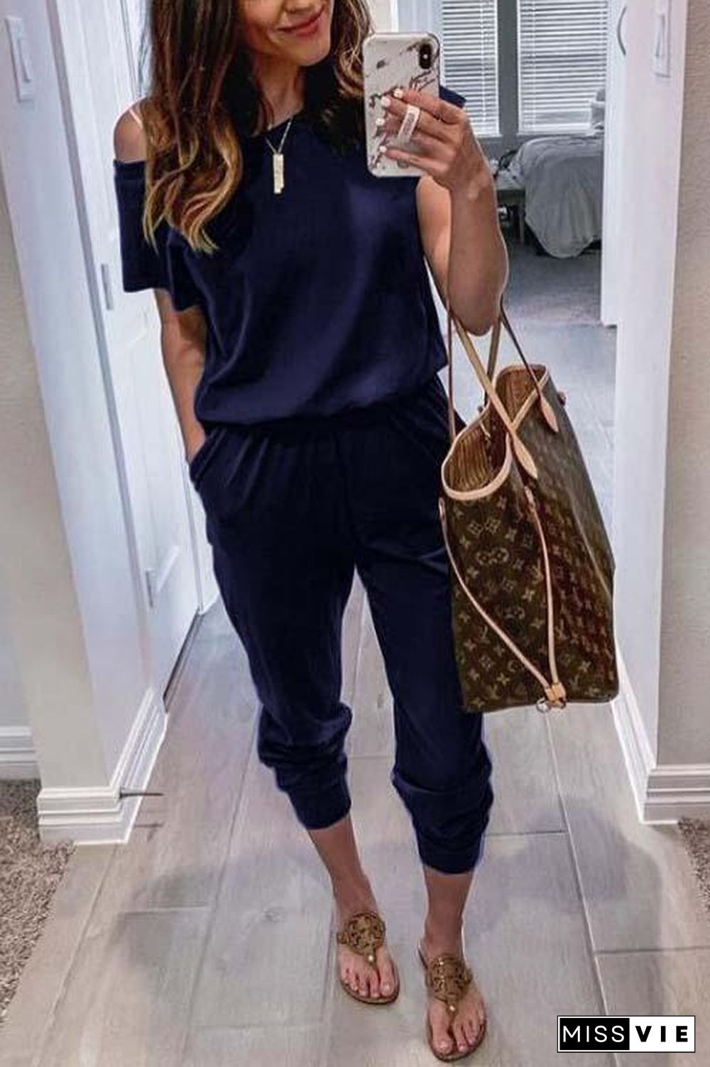 Weekend One Shoulder Jumpsuit