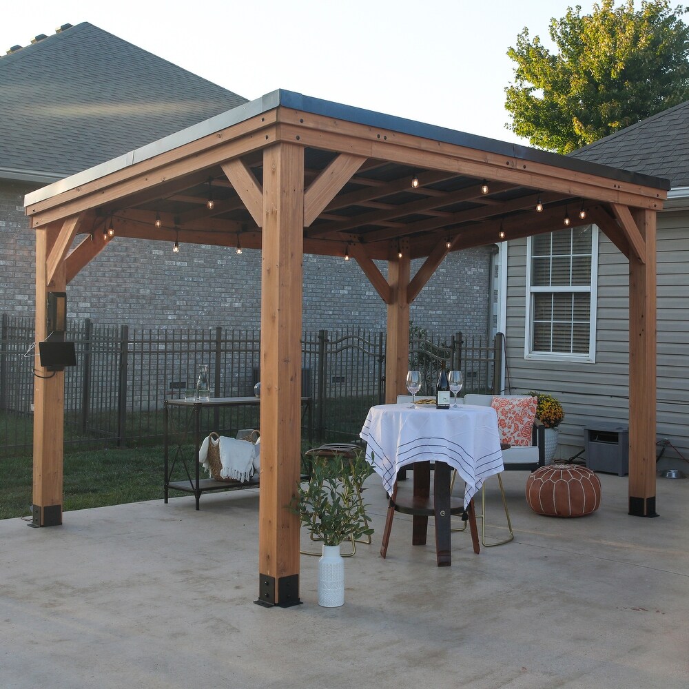 Backyard Discovery 12' x 9.5' Arcadia Gazebo