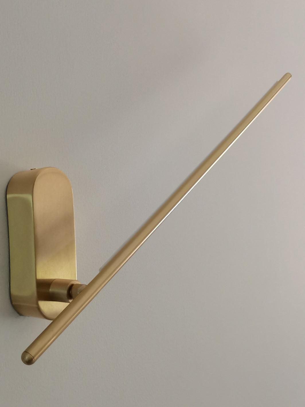 Stick Shaped Metal Sconce