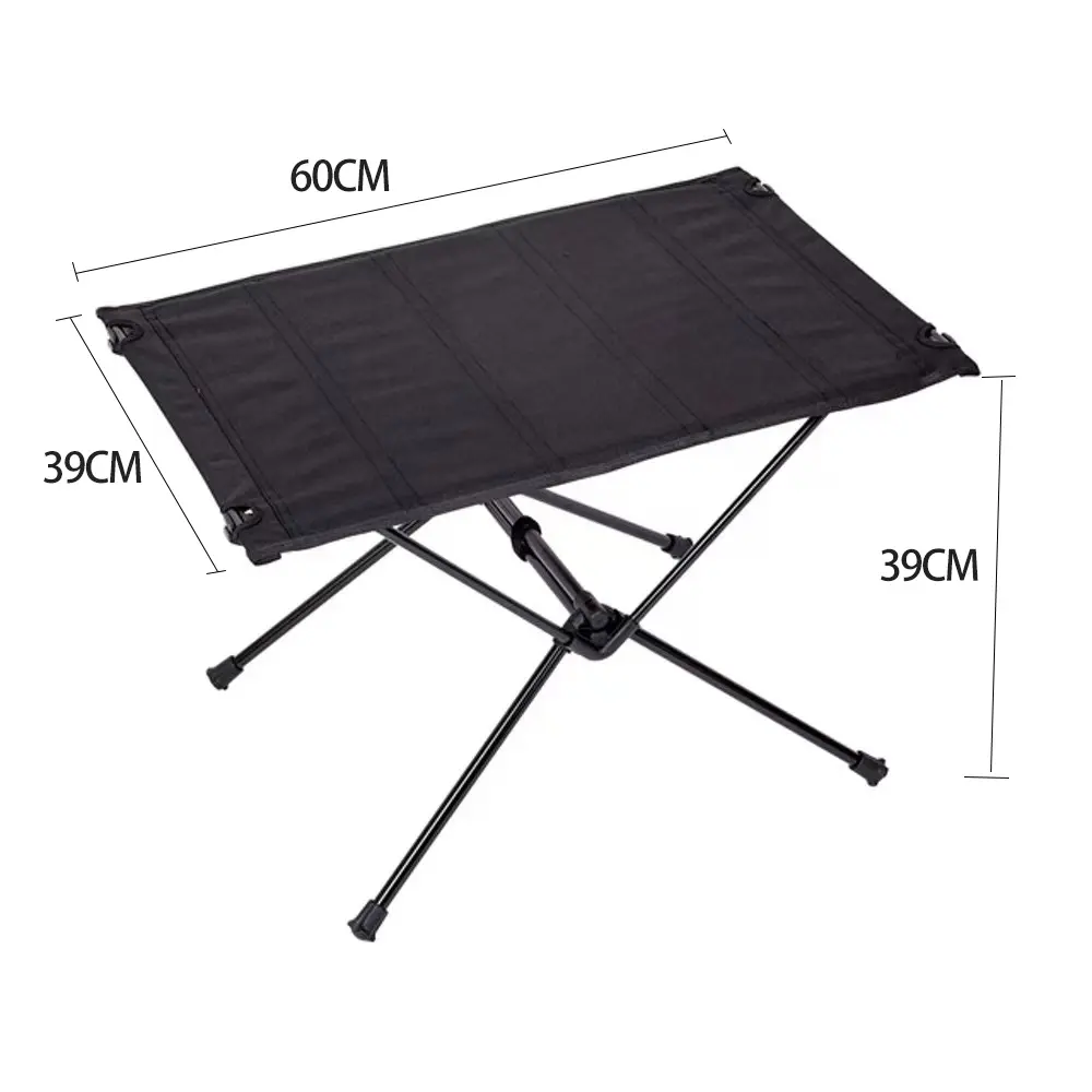 Camping Folding Oxford Cloth Table Light Strong Aluminum Pole Beach Table For Outdoor Fishing Picnic Hiking