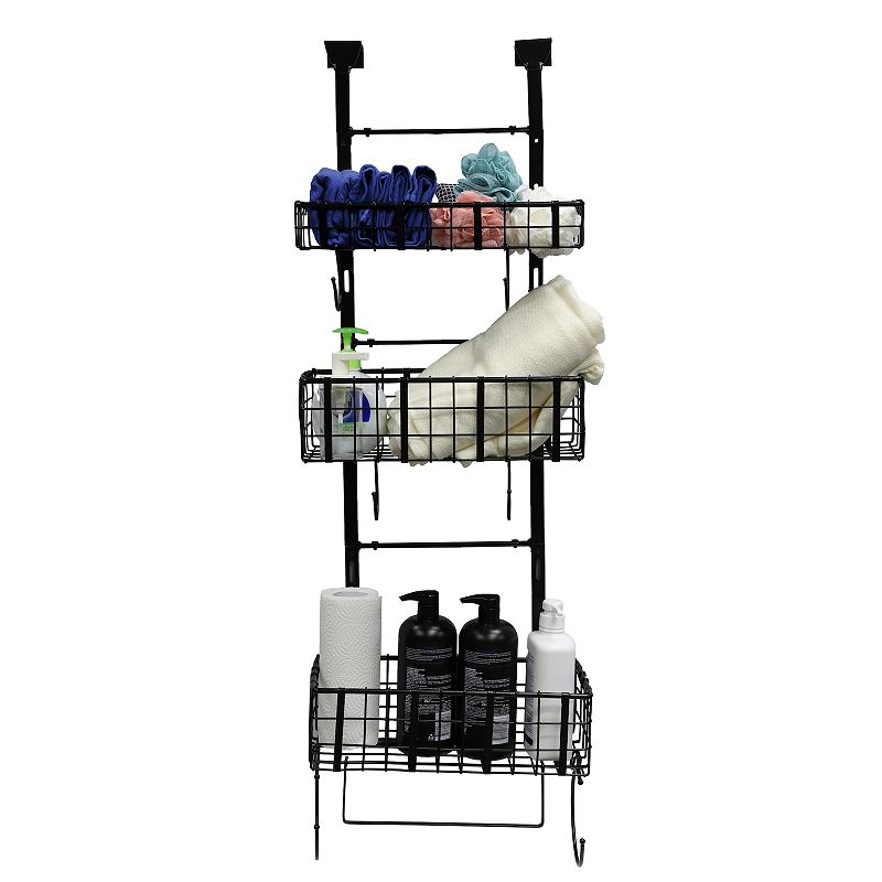 Puleo International 3-Piece Over-the-Door/Wall Mounted Organizer