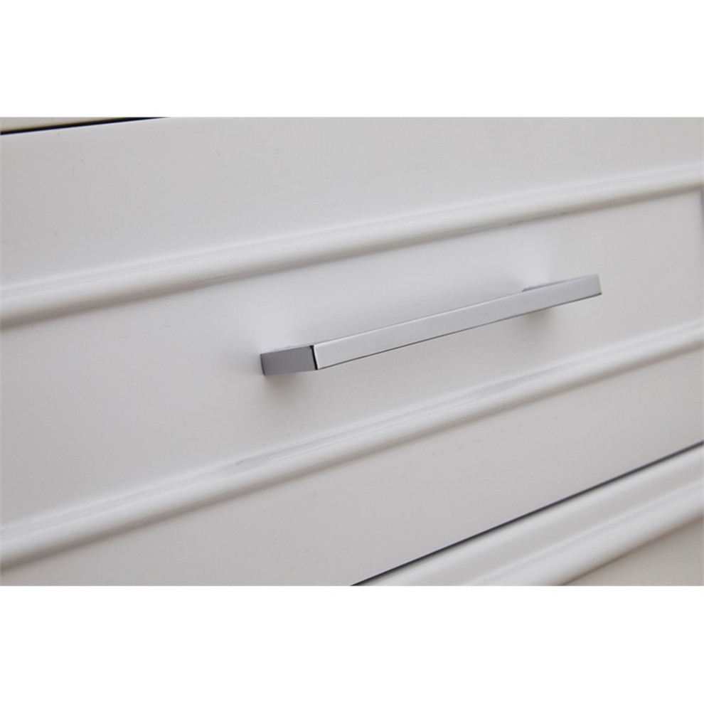 Stufurhome Danna 24 in. x 34 in. White Engineered Wood Laundry Sink   Transitional   Utility Sinks   by Homesquare  Houzz