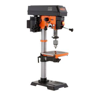 WEN 5-Amp 12 in. Variable Speed Cast Iron Benchtop Drill Press with Laser Work Light and 58 in. Chuck Capacity 4214T