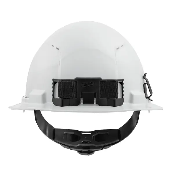 Milwaukee BOLT White Full Brim Type 1， Class C Vented Hard Hat