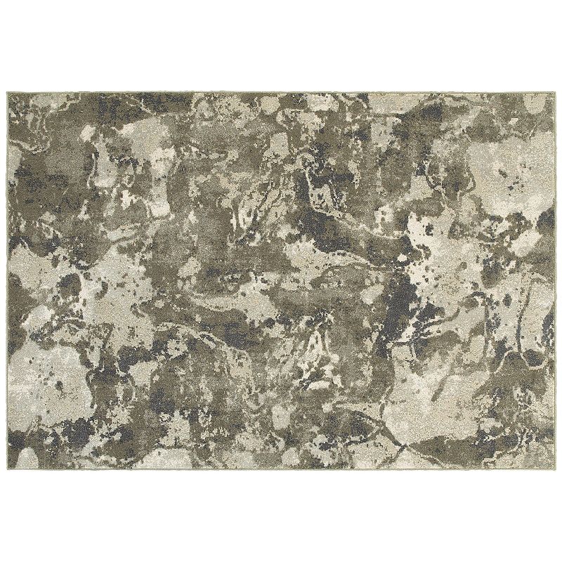 StyleHaven Riley Marbled Abstract Plush Rug