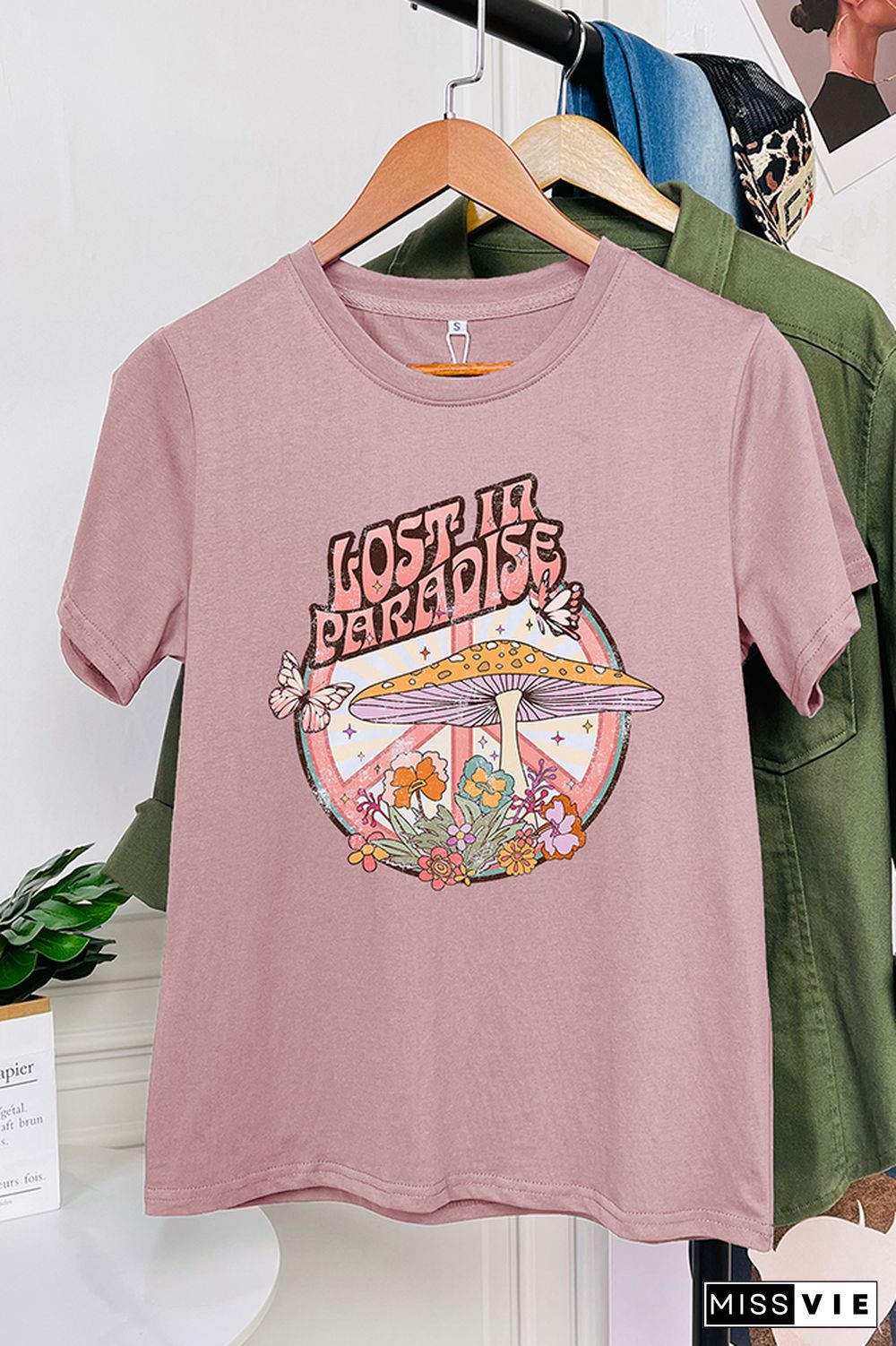 Lost In Paradise,Boho sublimation Graphic T-SHIRT Wholesale