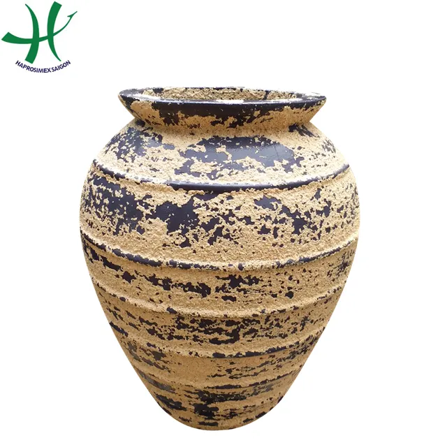 Ceramic ancient style flower planter pot for garden decoration  new design decorations for home garden supplies