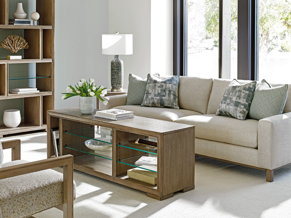 Spotlight Media Console   Transitional   Entertainment Centers And Tv Stands   by HedgeApple  Houzz