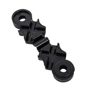 YARDGARD Select Replacement Clips-Panel To Post - Pack of 12 with Self Tapping Screws Black 328815A