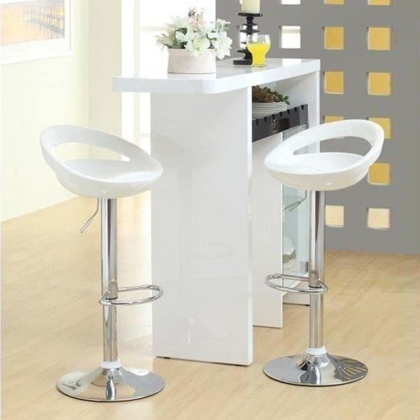 Sonic Adjustable Stool (Set of 2) - 30.3-38.6Hx18Wx16D