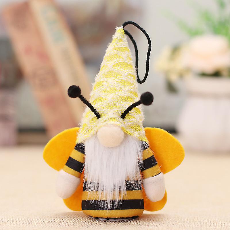 Bee Festival Glow With Wings Cartoon Faceless Doll Doll Night Lamp