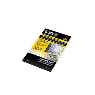 Klein Tools Wire Markers-Household Electric Panel wDirectory 56255