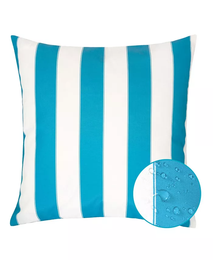 Homey Cozy Olivia Stripe Outdoor Pillow - Set of 2