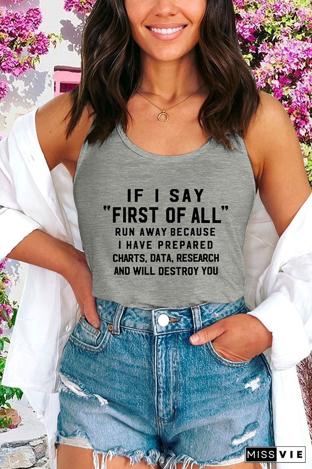 Fun Phrase Tank Top