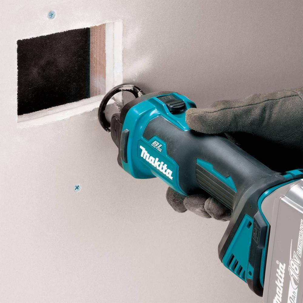 Makita 18V LXT Lithium-Ion Brushless Cordless Cut-Out Tool AWS Capable (Tool-Only) XOC02Z